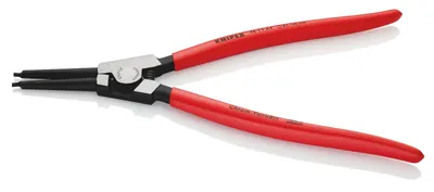 Produktbild von Knipex 46 11 A4, Sicherungsringzange, Chrom-Vanadium-Stahl, Kunststoff, Rot, 320 mm, 505 g