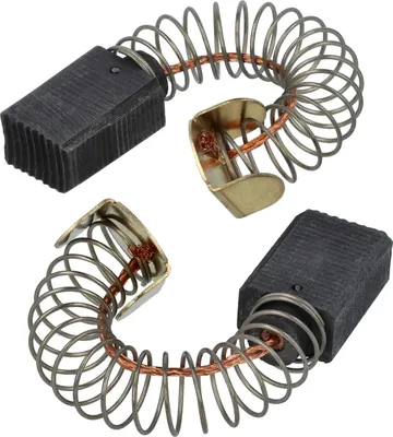 Produktbild von vhbw 2x Kohlebürste 6,2 x 10 x 16 mm kompatibel mit Protool Festool AGP 150-15, 150-1 Elektrowerkzeug + Feder