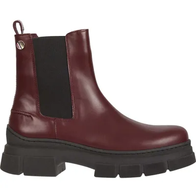 Produktbild von Tommy Hilfiger Damen Stiefeletten FW0FW06649 VLP Farbe: Rot Größe: 36