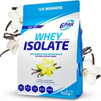 Produktbild von 6PAK Nutrition | Whey Isolate Vanilia