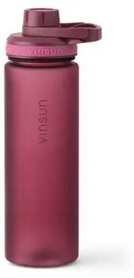 Trinkflasche 750ml Sport Flasche Wasser BPA frei Kohlensäure geeignet Vinsun