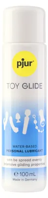 Produktbild von pjur Toy Glide - 100ml - Ideal für jedes Toy und besonders gut für Masturbatoren geeignet - wasserbasierendes Gleitmittel für Sie und Ihn