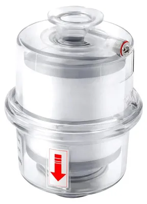 Produktbild von Ölnebelfilter für Vakuumpumpe - Abluftfilter - Ölnebelabscheider - Weiß