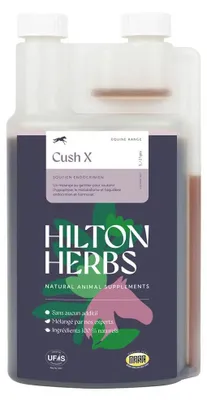 Image de Hilton Herbs Cush X - Complément alimentaire pour chevaux 1 l Transparent  Transparent Taille unique