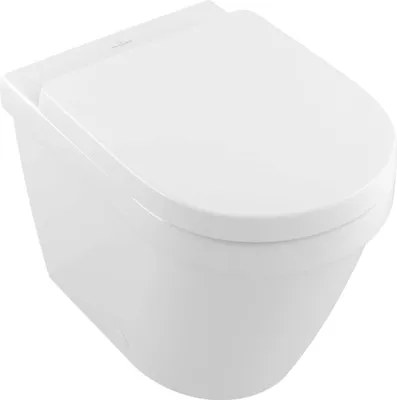 Produktbild von Villeroy & Boch Stand-WC ARCHITECTURA tief, spülrandlos, DirectFlush, 370 x 540 mm weiß