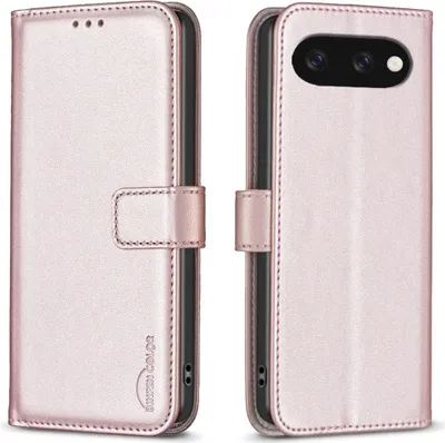 Produktbild von Google Pixel 9a Hülle - BINFEN Klapphülle - Roségold