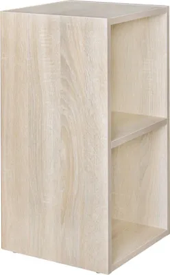 Produktbild von Wohnling WL5.176 Standregal aus Holz, 30 x 60 x 30 cm, Modernes Sonoma Regal, Kleines Wandregal, Aufbewahrungsregal, Kleines Bücherregal, 2 Fachböden,