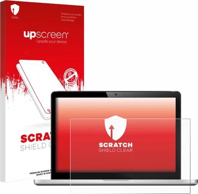 Produktbild von upscreen Schutzfolie für Notebooks mit 38.1 cm (15 Zoll) Displays 305 x 228 mm Displayschutz Displayschutzfolie Folie Klar Transparent