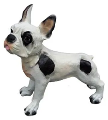 Obrázek produktu pro Dekorativní soška, figurka, skulptura, 24 cm. Figurky, sošky, skulptury, zahradní dekorace, pes (A362)