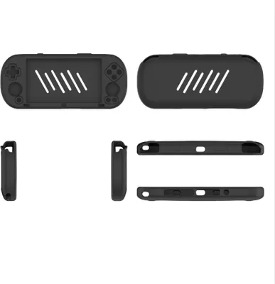 Immagine prodotto di INF Custodia protettiva in silicone per console Trimui Smart Pro Nero