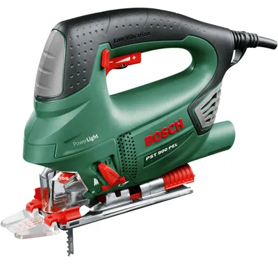 Image de Scie sauteuse filaire BOSCH - PST 900 PEL - 620 W - 3100 tr/min - Avec un jeu de 10 lames et un coffret de transport