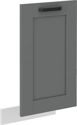 Obrázek produktu pro Dvířka pro vestavnou myčku LAILI - 45x72 cm, šedá / bílá
