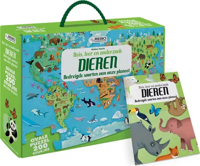 Image de Livre et jeu de puzzle - Animaux