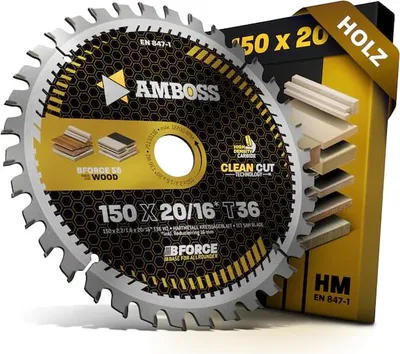 Immagine prodotto di Lama per sega circolare HM - 150 x 2,2/1,6 x 20 Z36 WZ