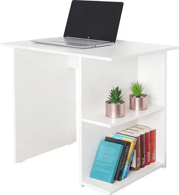 Produktbild von Computerarbeitsplatz / Computertisch, Heimwerkstatt, einfache Montage, Bürotisch mit Aufbewahrung