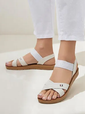 Produktbild von Royalfashion Damen Sandalen mit elastischen Riemen Zerefis, Größe 36