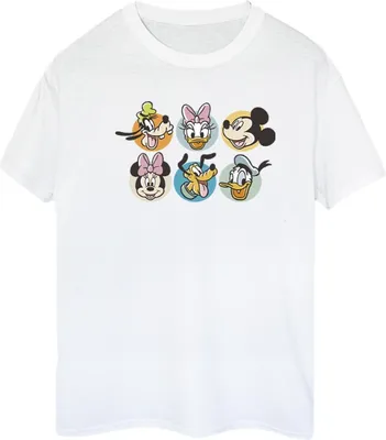 Produktbild von Disney - "Mickey Mouse and Friends" T-Shirt für Damen BI38929 (3XL) (Weiß)