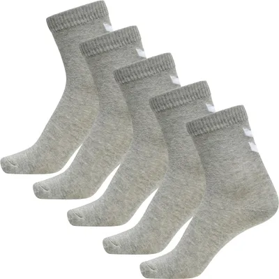 Imagen del producto de Calcetines Hummel Hmlmake My Day, paquete de 5 unidades - color gris melange, talla: 25-28