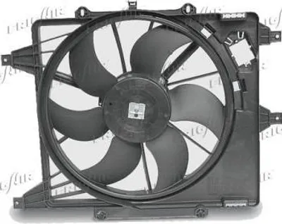Produktbild von FRIGAIR 0509.1737 Lüfter Motorkühlung Kühlerlüfter für RENAULT CLIO II (BB0/1/2, CB0/1/2) Wasserkühler Ø380mm