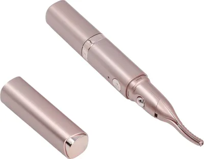 Produktbild von Elektrisch beheizter Wimpernzange, Handheld, 2-in-1, lang anhaltendes Styling, Augenbrauen-Trimmer, Wimpern-Make-up-Tools für unterwegs nach Hause