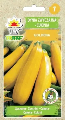 Immagine prodotto di Toraf Semi di zucchine Goldena, confezione da 5 g
