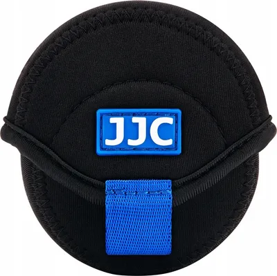 Zdjęcie produktu dla JJC JN-62X40, Etui zamykane, Dowolna marka, Canon EF-M 22mm f/2 STM, Fujifilm XF 27mm F2.8 R WR, FUJIFILM XF 18mm f/2 R, Olympus M.Zuiko..., Czarny, Niebieski