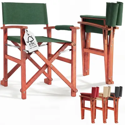 Produktbild von CASARIA® Regiestuhl, wetterfest, FSC®-Zertifiziert, grün