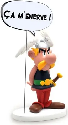 Image de Figurine à collectionner - COLLECTOYS - Le flic Astérix : ça m'énerve