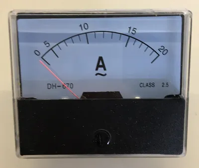 Produktbild von Amperemeter zur Stromüberwachung für den Auftautrafo AT 400, 70x60mm