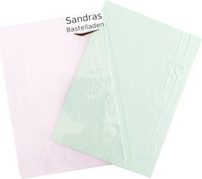 Produktbild von Sandras Embossing-Prägefolder/ -schablone 10,8x15cm Weihnachtsschmuck