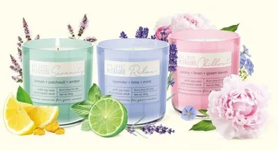 Image de Bartek bougie parfumée en verre 150g Pure Pleasure