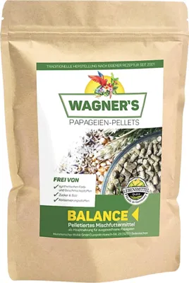 Obrázek produktu pro Wagner's Pellets- Wagner's za studena lisované pelety pro střední a velké papoušky 750g
