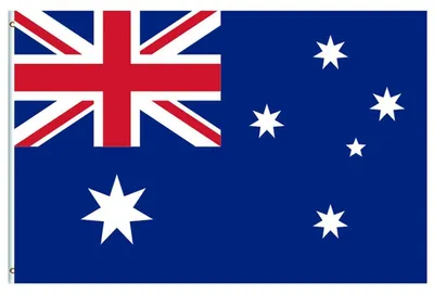 Produktbild von Australien Flagge 150 x 90 cm Polyester mit Ösen für Dekorationen