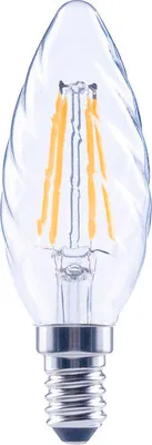 Obrázek produktu pro LED žárovka FLAIR CT35 E14 4W/40W 470lm 2700K čírá stmívatelná