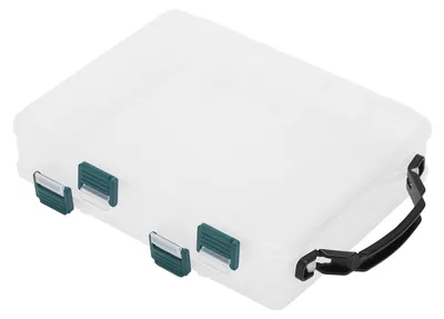 Produktbild von Angelgerät-Box, doppelschichtig, multifunktionale, tragbare Aufbewahrungsbox für Zubehör