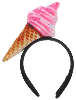 Immagine prodotto di Fascia per capelli a forma di gelato, per donne e ragazze