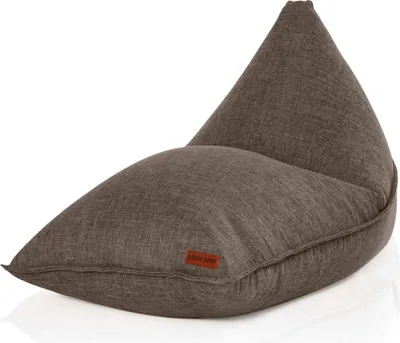 Produktbild von Green Bean® Indoor XXL Sitzsack 150x100x100cm mit EPS-Perlen Füllung - Kuschelig Weich Waschbar - Drinnen Stoff Sitzkissen - Braun