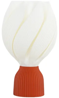 Produktbild von HOMCOM Tischlampe, LED Tischleuchte mit 3D-Druck blütenähnlichen Lampenschirm