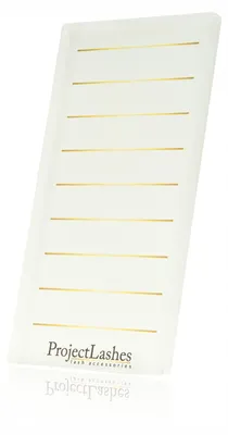 Produktbild von Weißer ProjectLashes-Halter für Wimpern, 8 x 15 cm