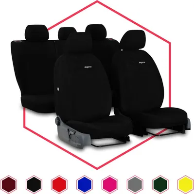 Immagine prodotto di Coprisedili auto Protezione universale per BMW Serie 3 E46 Set nero