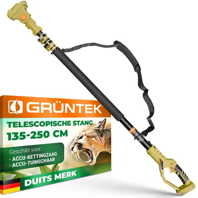 Productafbeelding van Telescopische Stang 135–250 cm, verlengstang voor accukettingzaag en elektrische tuinschaar