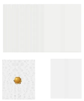 50 Vellum-Umschläge 12,7x17,8 cm für Einladungen
