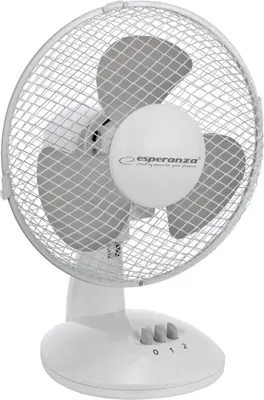 Produktbild von Tischventilator 9  Esperanza EHF004WEZEPHYR Weiß-Grau