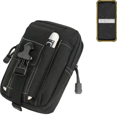 Produktbild von K-S-Trade Gürtel Tasche kompatibel mit Ulefone Armor X8i Gürteltasche Holster Schutz Hülle Handy Hülle Smartphone outdoor Handy-Hülle schwarz