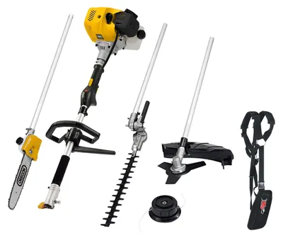 Produktbild von TEXAS Gartenpflegeset Benzin BCU43M 4in1 Freischneider Heckenschere Rasentrimmer