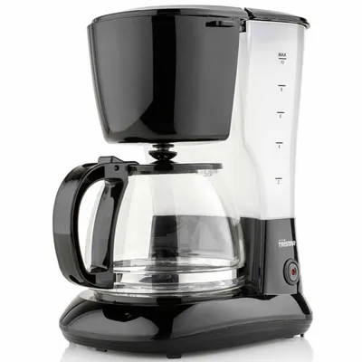 Produktbild von Tristar CM-1245 Kaffeemaschine, Filterkaffeemaschine, 1,25 l, Gemahlener Kaffee, 750 W, Schwarz