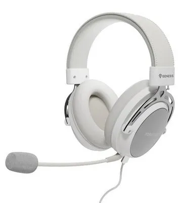 Produktbild von GENESIS Toron 301, Kabelgebunden, 20 - 20000 Hz, Gaming, 230 g, Kopfhörer, Weiß