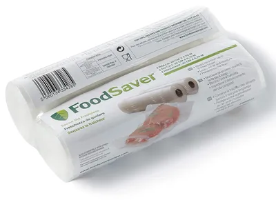 Productafbeelding van FoodSaver vacuümfolierollen | 20 cm x 6,7 m | BPA-vrije vacuümfolie voor vacuümmachines | 2 x vacuümfolierollen