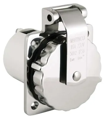 Produktbild von Marinco Einfacher Schließanschluss Silber 16 A / 230 V Silber 16 A / 230 V