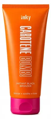 Imagen del producto de Inky Carotene Bomb! Instant Black Bronzer loción bronceadora corporal inmediata hidratante 200 ml